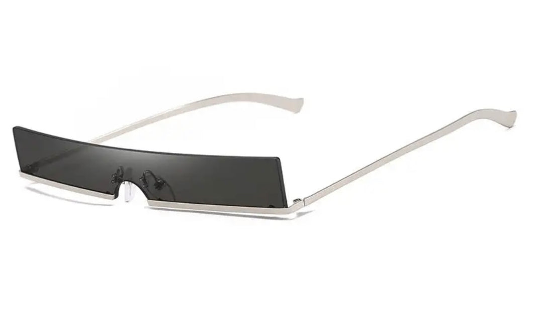 Rectangle Rimless Sunglasses