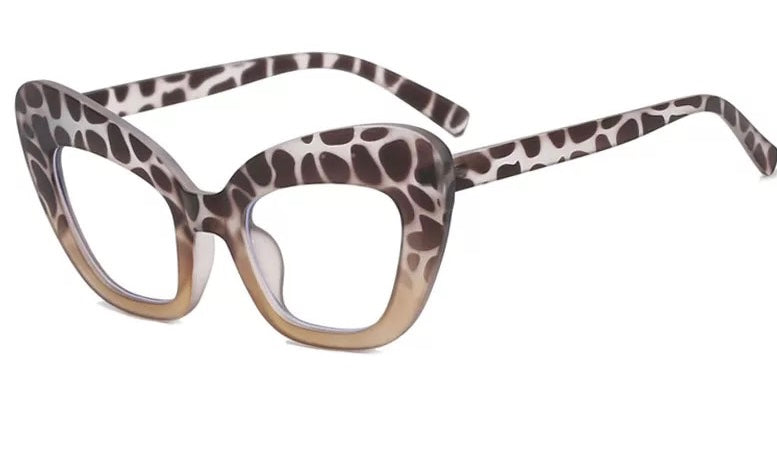 Oversized Cat Eye Glasses
