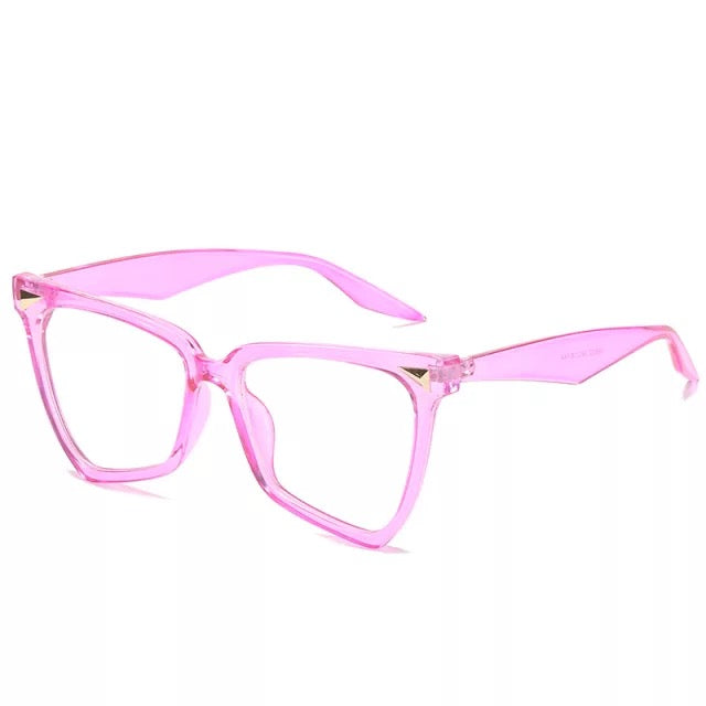 Irregular Cat Eye Glasses