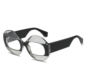 Round Cat Eye Glasses