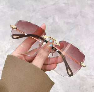 Asia Rimless Sunglasses