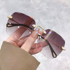 Asia Rimless Sunglasses