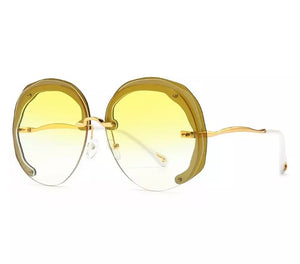 Vintage Oversized Round Sunglasses