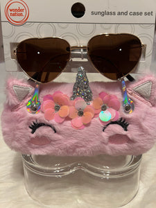 Girls Sunglasses & Case Sets