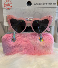 Load image into Gallery viewer, Girls Sunglasses &amp; Case Sets