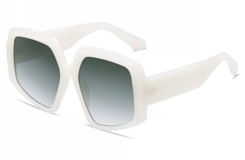Polygon Striped Sunglasses