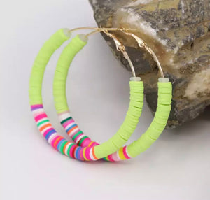 65mm Big Hoop Earrings Women Boho Jewelry