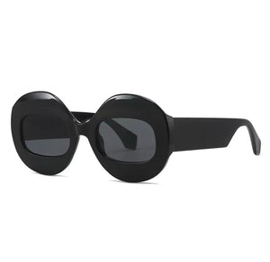 Round Cat Eye Glasses