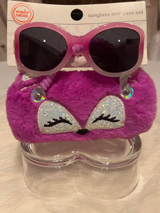 Girls Sunglasses & Case Sets