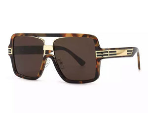 Retro Oversized Square Sunglasses