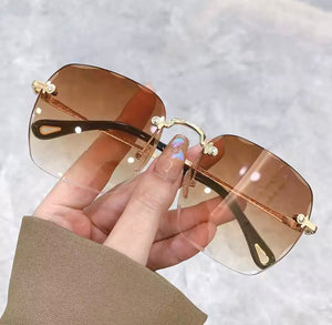 Asia Rimless Sunglasses