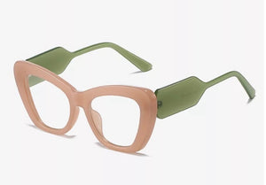 Cat Eye Oversized Glasses