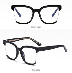 Colorful Oversized Square Glasses