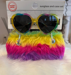 Girls Sunglasses & Case Sets