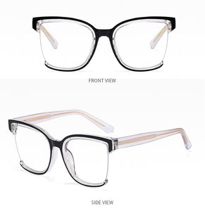 Colorful Oversized Square Glasses