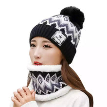 Load image into Gallery viewer, Winter Hat &amp; Scarf Set