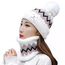 Load image into Gallery viewer, Winter Hat &amp; Scarf Set