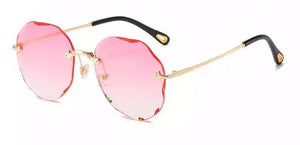 Classic Rimless Round Sunglasses