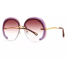 Load image into Gallery viewer, Vintage Oversized Round Sunglasses