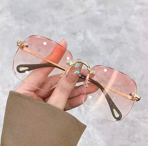 Asia Rimless Sunglasses