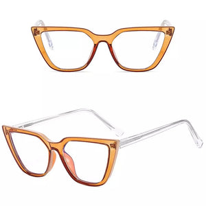 Cat Eye Fluorescent Glasses