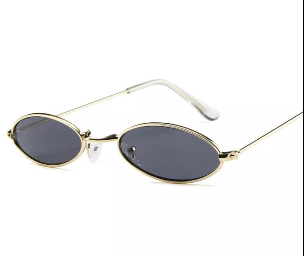 Oval Peek-A-Boo Sunglasses
