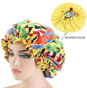 Extra Large Satin Reversible Bonnets