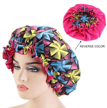 Load image into Gallery viewer, Extra Large Satin Reversible Bonnets