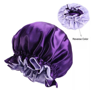 Extra Large Satin Reversible Bonnets