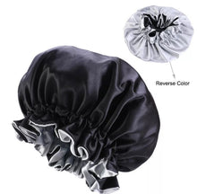 Load image into Gallery viewer, Extra Large Satin Reversible Bonnets