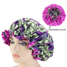 Load image into Gallery viewer, Extra Large Satin Reversible Bonnets