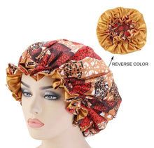 Load image into Gallery viewer, Extra Large Satin Reversible Bonnets