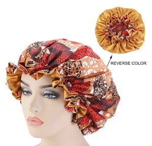 Extra Large Satin Reversible Bonnets