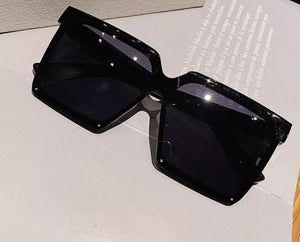 Vintage Big Square Sunglasses