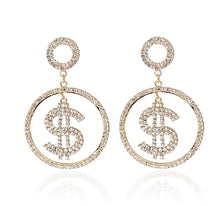 Load image into Gallery viewer, Dangle Bling Earrings