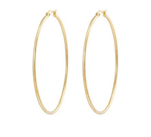 Load image into Gallery viewer, Simple Big Hoop Earrings