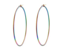 Load image into Gallery viewer, Seven Colors Hoop Earrings