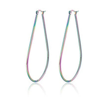 Load image into Gallery viewer, Seven Colors Hoop Earrings